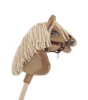 Kantar dla konia Hobby Horse A4 zapinany mały - brązowy Super Hobby Horse