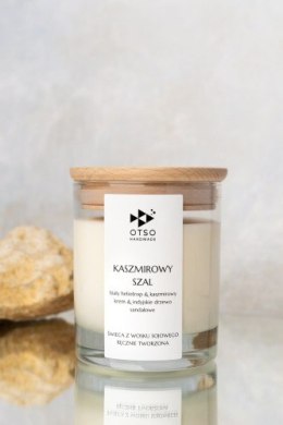 Świeca sojowa Kaszmirowy szal - świeca sojowa zapachowa - 250 ml OTSO HANDMADE