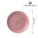 Talerz płytki Stonecast Petal Pink 165 mm Churchill