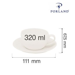 Filiżanka elegancka Dove 320 ml Porland