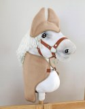 Zestaw dla Hobby Horse A4: derka + nauszniki - camel Super Hobby Horse