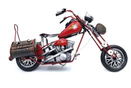 Duży Metalowy Model Klasyczny Motocykl - 040SMT