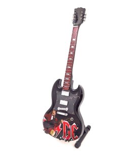 Mini Gitara - 24,5 cm - w stylu Angus Young - MGT-8518