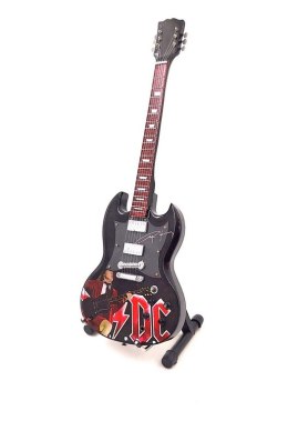 Mini Gitara - 24,5 cm - w stylu Angus Young - MGT-8518