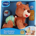 Raczkujący Miś Tuptuś interaktywny zabawka maskotka pluszak 9m+ VTech 60824 TREFL