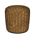 Pufa Walec Codura GR Rattan 40x40 cm Bertoni