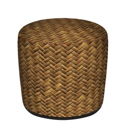 Pufa Walec Codura GR Rattan 40x40 cm Bertoni