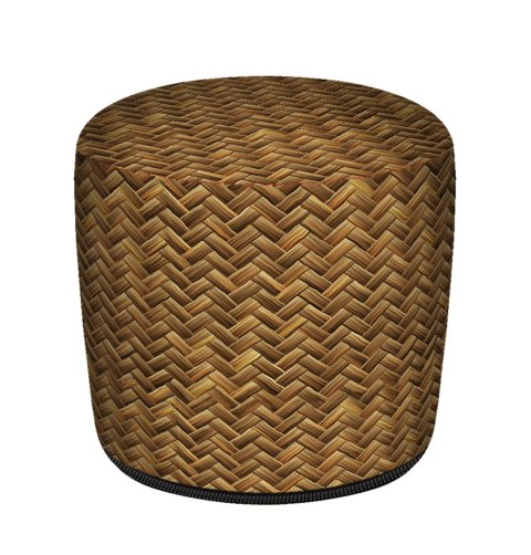 Pufa Walec Codura GR Rattan 40x40 cm Bertoni