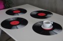 Zestaw podkładek na stół okrągłych 4D - VINYL Bertoni