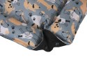 Legowisko Basic - Grey Dogs XXL 100x70 cm ARCO DESIGN