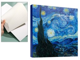 Blok rysunkowy/szkicownik - V. van Gogh, Gwiaździsta Noc. HANIPOL