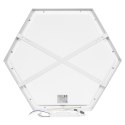 Panel LED Natynkowy HEXAGON BY-SLS-6C Plaster Miodu 40W Biały Syntron