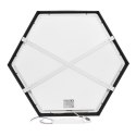 Panel LED Natynkowy HEXAGON BY-SLS-6C Plaster Miodu 40W Czarny Syntron