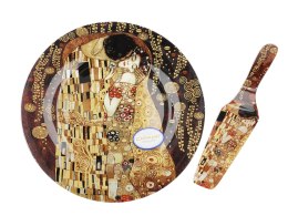 Talerz dekoracyjny z łopatką - G. Klimt, Pocałunek CARMANI