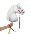 Uwiąz dla Hobby Horse z taśmy - bordowy Super Hobby Horse