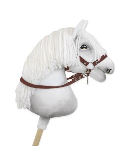 Wodze dla konia Hobby Horse - brązowe Super Hobby Horse