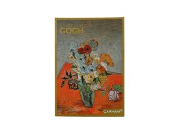 Kpl. 12 pocztówek - V. van Gogh, Róże i zawilce (CARMANI) CARMANI