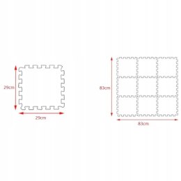 Puzzle piankowe mata eve 10 szt liczby CB-102 Luxma