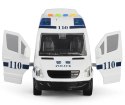 Auto radiowóz Policja otwierane drzwi 1:16 WY590BP Luxma