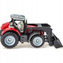 Siku Traktor Massey Ferguson z przednią ładowarką metal model S1484 Siku