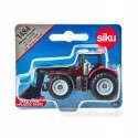 Siku Traktor Massey Ferguson z przednią ładowarką metal model S1484 Siku