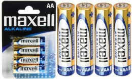 4x Baterie AA 1,5V Alkaline MAXELL LR6 Maxell