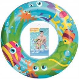 Bestway kółko koło dmuchane do pływania dla dziecka 56cm 3-6lat 36013 ocean Bestway