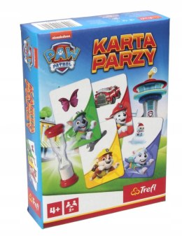 Gra podróżna Karta Parzy Psi Patrol Trefl 56 kart 4+ 02691 Trefl