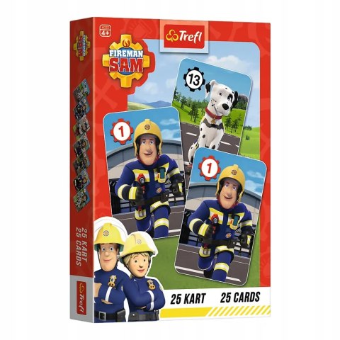 Karty Piotruś Strażak Sam Fireman Sam +4 Trefl 08505 Trefl