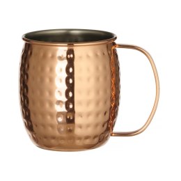 Kubek Moscow Mule młotkowany, miedź, 500ml,ø97x(H)100mm, Bar Up Bar Up