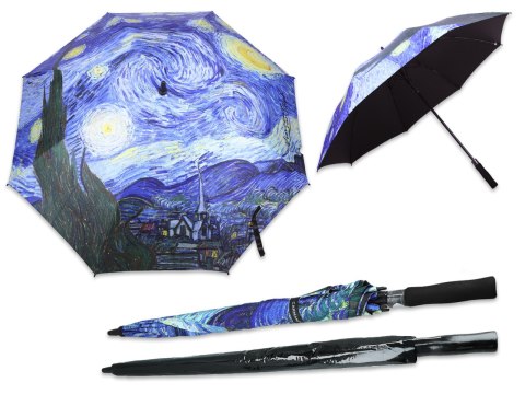 Parasol automatyczny - V. van Gogh, Gwiaździsta noc (CARMANI) CARMANI