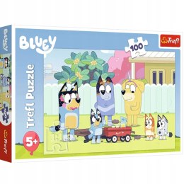 Puzzle Bluey 100 elementów Wesoły Świat Bluey Trefl 16471 Trefl