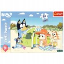 Puzzle Bluey 24 el. Wspaniały dzień Bluey Trefl 14357 Trefl