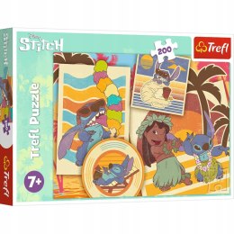 Puzzle Lilo & Stitch 200 el. Muzyczny świat Lilo & Stitch Trefl 13304 Trefl