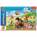 Puzzle TREFL Maxi 24 elementów Psi Patrol Zabawa na kocu 14346 Trefl