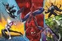 Puzzle Trefl Marvel Spider-Man 100 elementów Do góry nogami 16347 Trefl