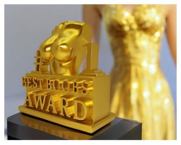 ZŁOTA STATUETKA BEST BOOBS AWARD NAGRODA ZA NAJLEPSZY BIUST PIERSI SEZONA