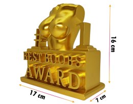 ZŁOTA STATUETKA BEST BOOBS AWARD NAGRODA ZA NAJLEPSZY BIUST PIERSI SEZONA