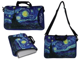 Torba na laptopa - V. van Gogh, Gwiaździsta Noc (CARMANI) HANIPOL