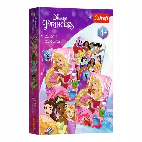 Karty Piotruś Princess księżniczki disney +4 Trefl 08496 Trefl