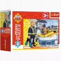 Puzzle 20 miniMAXI Strażak Sam 20 elementów bohaterski Sam 3+ Trefl 21114 Trefl