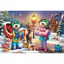 Puzzle 24 Maxi 24 el. Rodzina Treflików Zimowy czas z Treflikami 14360 Trefl