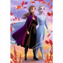 Puzzle 54 mini Frozen Kraina Lodu Anna Elsa 54 elementy Trefl 19639 Trefl