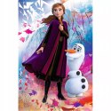 Puzzle 54 mini Frozen Kraina Lodu Anna i Olaf 54 elementy Trefl 19638 Trefl