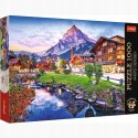 Puzzle Premium Plus Quality 1000 el. Alpejskie miasteczko, Szwajcaria 10854 Trefl