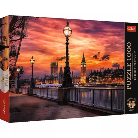 Puzzle Premium Plus Quality 1000 el. Photo Odyssey: Big Ben, Londyn 10827 Trefl