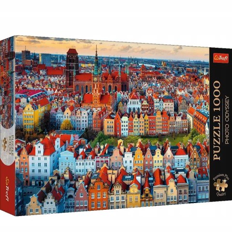 Puzzle Premium Plus Quality 1000 el. Photo Odyssey: Widok na Gdańsk 10856 Trefl