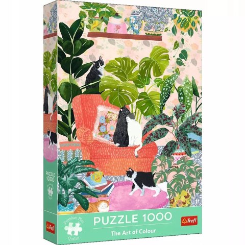 Puzzle Premium Plus The Art of Colour: Nie ma to jak w domu 1000 el. 10892 Trefl