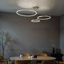 Złota Lampa wisząca Monza okręgi 116W złota AZ134 DomenoLED