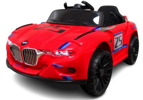 Cabrio Z5 CZERWONY, Autko na akumulator R-SPORT